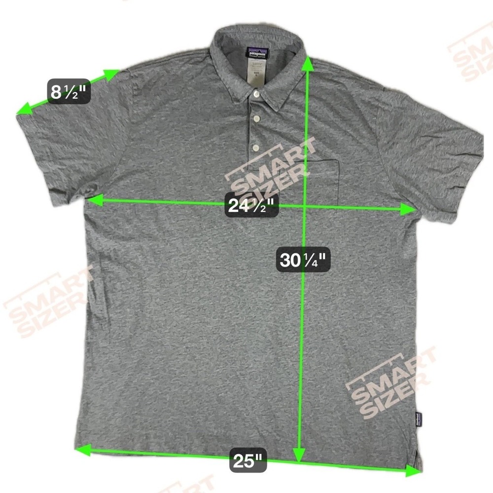 Patagonia Gray XL Polo Shirt - Picture 4 of 15